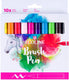 Ecoline brush pen set helder | 10 colours