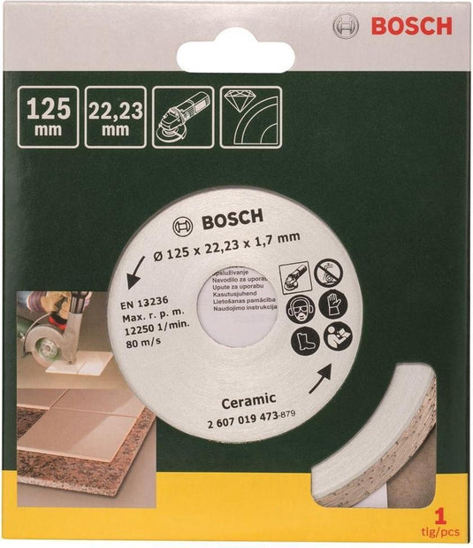 Bosch diamanstschijf 125 mm - tegels