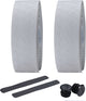 Bbb cycling stuurlint racefiets - beste grip en schokabsorptie - lengte: 200cm - dikte: 2.5mm - inclusief stuurdoppen - wit - ultraribbon gel stuurtape bht-15g