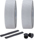 Bbb cycling stuurlint racefiets - beste grip en schokabsorptie - lengte: 200cm - dikte: 2.5mm - inclusief stuurdoppen - wit - ultraribbon gel stuurtape bht-15g