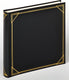 Walther mx-200-b standard - classic album - formaat 30 x 30 cm - 100 witte pagina's - zwart