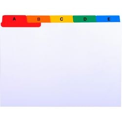 Tabbladen exacompta 13997e a7 karton