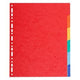 Tabbladen exacompta 2106e a4 kleurenassortiment