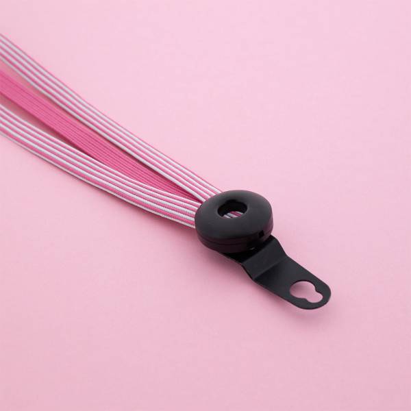 Load image into Gallery viewer, Qibbel widek snelbinder explorer 20 zwarte beugels roze wit
