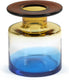Serax - marie michielssen wind fire - vaas s - blauw amber - 18 ø