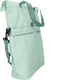 Dyto enkele fietstas - shopper of schoudertas - voorvak met ritsvak - verstevigde bodem - 18 liter - mint groen