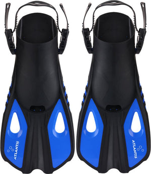 Atlantis snapper - zwemvliezen - flippers - volwassenen - zwart blauw - 42-47