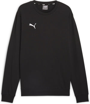 Puma teamgoal casuals crew neck sweat heren sporttrui - black- white