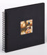 Walther sa-108-b fun - spiraal album - formaat 26 x 25 cm - zwart