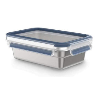Tefal masterseal rvs - vershouddoos - 0,8l - rechthoekig - luchtdicht