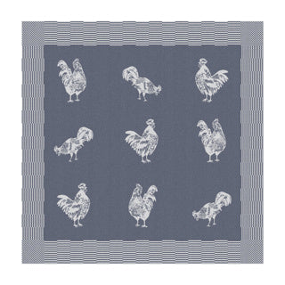 Load image into Gallery viewer, Ddddd theedoek goodmorning 60x65 blue | 6 stuks
