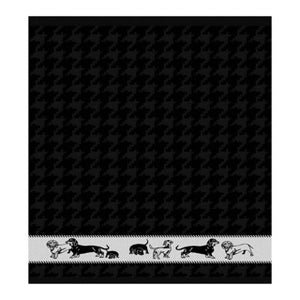 Ddddd keukendoek saar 50x55 black | 6 stuks