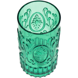 No brand tumbler acrylic green 8.2x8.2x15.2cm | 2 stuks