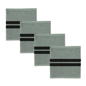 Ddddd vaatdoek 3 stuks groen 30x30cm 100% katoen | 4 stuks