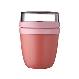 Mepal lunchpot ellipse mini vivid mauve | 2 stuks