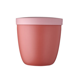 Mepal snackpot ellipse 500 ml vivid mauve | 2 stuks
