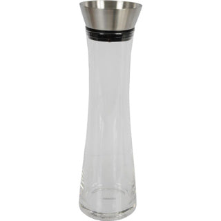 Load image into Gallery viewer, Cuisine elegance karaf met zeef glas 1 liter | 2 stuks
