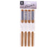No brand eetstokjes bamboe set van 8 | 6 stuks
