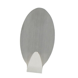 Load image into Gallery viewer, Metaltex plakhaken 2 stuks inox ovaal | 10 stuks
