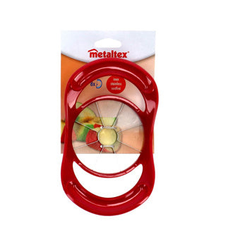 Metaltex appelsnijder rood