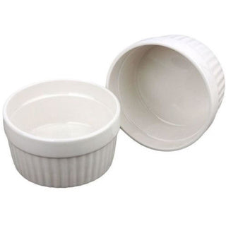 Afbeelding laden in galerijviewer, Ovenschaaltjes wit porselein 2 stuks 200 ml | 4 stuks
