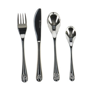 Load image into Gallery viewer, Kinderbestek 4 delig huisdieren
