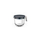 Mepal glas maatbeker met deksel chef it - 1 l - maataanduiding - vaatwasmachine-. magnetron- en ovenbestendig - bakspullen - navy