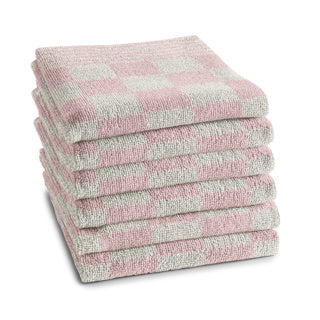 Load image into Gallery viewer, Ddddd keukendoek barbeque 50x55 pastel pink | 6 stuks
