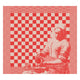 Ddddd theedoek milk maid 60 x 65 red | 6 stuks