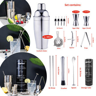 Chargez l'image dans la visionneuse de la galerie, No brand cocktailset 14 delig
