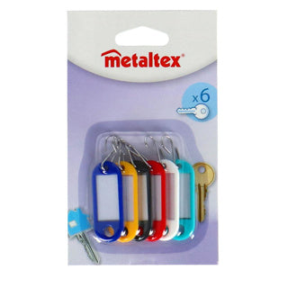 Afbeelding laden in galerijviewer, Metaltex sleutelkaartjes 6 stuks | 12 stuks
