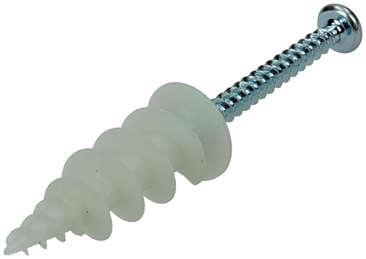 Chargez l'image dans la visionneuse de la galerie, Celo 1008008 - gipsplaatpluggen met schroef nylon 9gkdpz 50 stuks | 2 stuks
