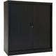 Roldeurkast chs135120 zwart 120 x 45 x 135 cm