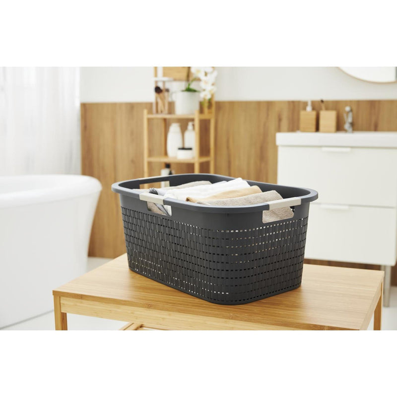 Load image into Gallery viewer, Rotho wasmand country 40l antraciet

