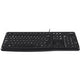 Ty toetsenbord logitech k120 qwer zwart