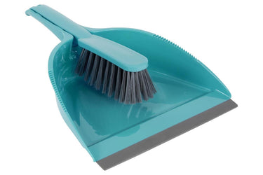 Luva stofblikset kunststof turquoise met rubber lip 23x21cm