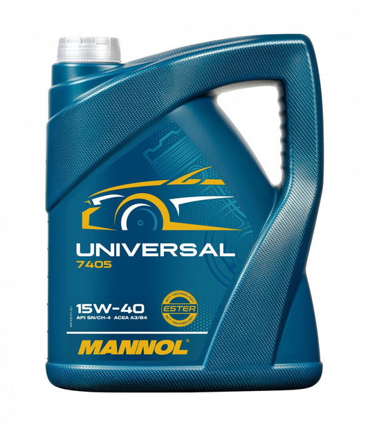 Mannol universal 7405 motorolie 15w40 | 5 liter | de oliereus