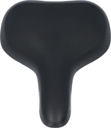 Dresco fietszadel towny memoryfoam zwart