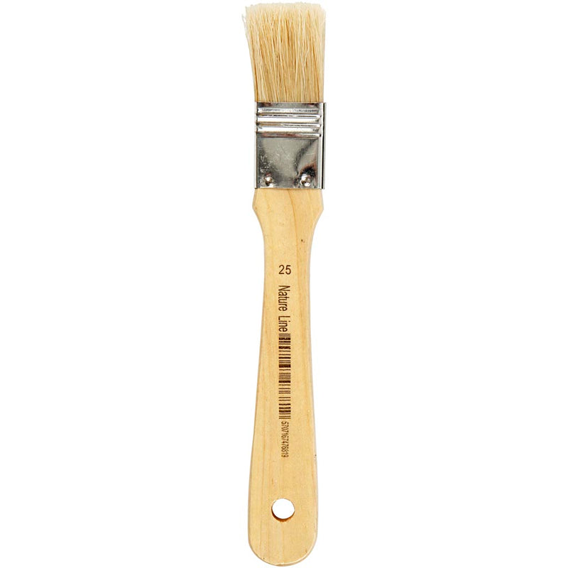 Load image into Gallery viewer, Https: www.cchobby.nl vernis-lak-kwasten-l-18-5-cm-b-25-mm-plat-12-stuk-1-doos

