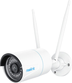 Reolink 5 mp beveiligingscamera buiten, 2,4 5 ghz wifi, detectie van personen voertuigen dieren, 30 meter nachtzicht