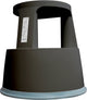 Westcott opstapkruk - 43x29x42cm - zwart - ac-e91002