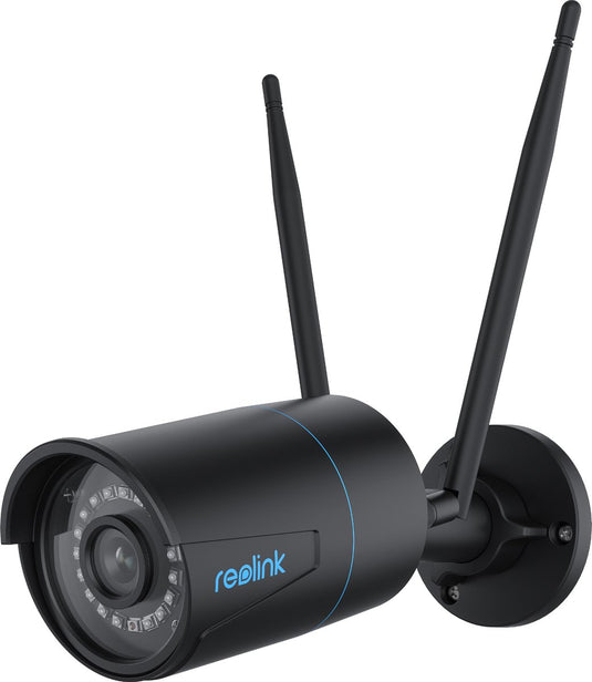 Reolink w320-b - 5 mp beveiligingscamera voor buiten, 2,4 5 ghz wifi, detectie van personen voertuigen dieren, 30 meter nachtzicht