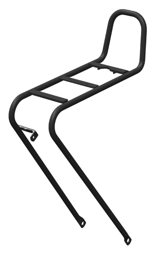 Basil voordrager steco mik met kroonboutbevestiging - mat zwart