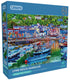 Gibsons - lyme regis harbour (door roger turner) - 1000 stukjes 68×49cm (b×h) - legpuzzel voor volwassenen