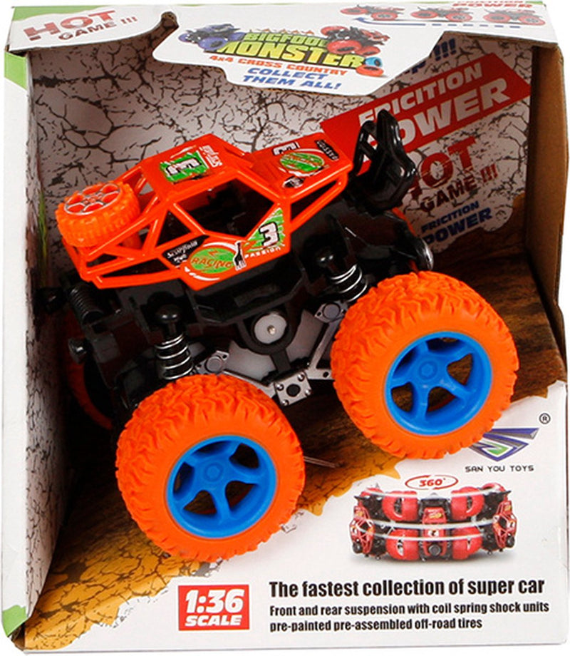 Afbeelding laden in galerijviewer, Toys amsterdam monstertruck bigfoot junior 9 cm oranje
