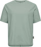 Jack wolfskin travel t-shirt dames - dames korte mouw - green zinnia