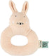 Trixie rammelaar – mrs. rabbit– zacht baby speelgoed met knispergeluid – sensorisch speelgoed – vanaf 3 maanden
