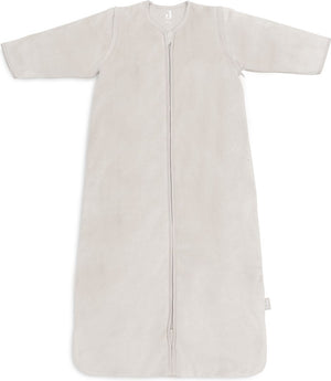 Jollein baby slaapzak winter met afritsbare mouw 110cm velvet - nougat - winterslaapzak