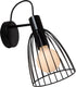 Lucide macarons - wandlamp - 1xe27 - zwart