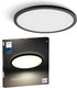 Philips hue tento plafondlamp - warmwit licht - rond - zwart - ø30 cm